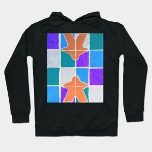 Stained Glass Meeps 1 Hoodie